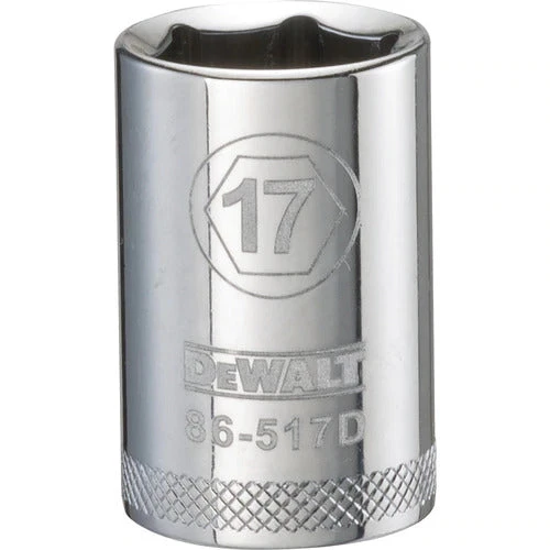 Dewalt DWMT86517OSP - 1/2 DRIVE SOCKET-6 POINT-17MM 3 Dewalt DWMT86517OSP - 1/2 DRIVE SOCKET-6 POINT-17MM