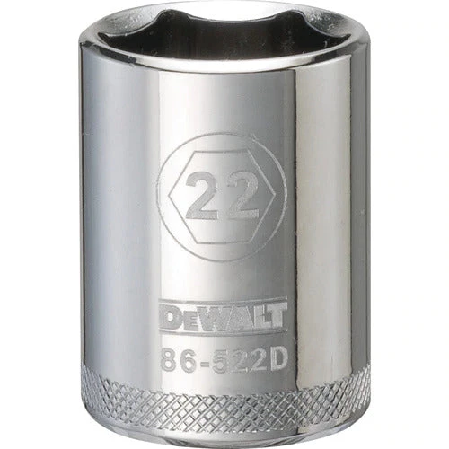 Dewalt DWMT86522OSP - 1/2 DRIVE SOCKET-6 POINT-22MM DRIVING AND FASTENING ACCESSORIES 3 Dewalt DWMT86522OSP - 1/2 DRIVE SOCKET-6 POINT-22MM DRIVING AND FASTENING ACCESSORIES
