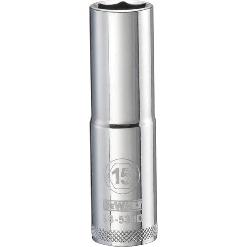 Dewalt DWMT93530OSP - 1/2 DRIVE DEEP SOCKET-6 POINT-15MM 3 Dewalt DWMT93530OSP - 1/2 DRIVE DEEP SOCKET-6 POINT-15MM
