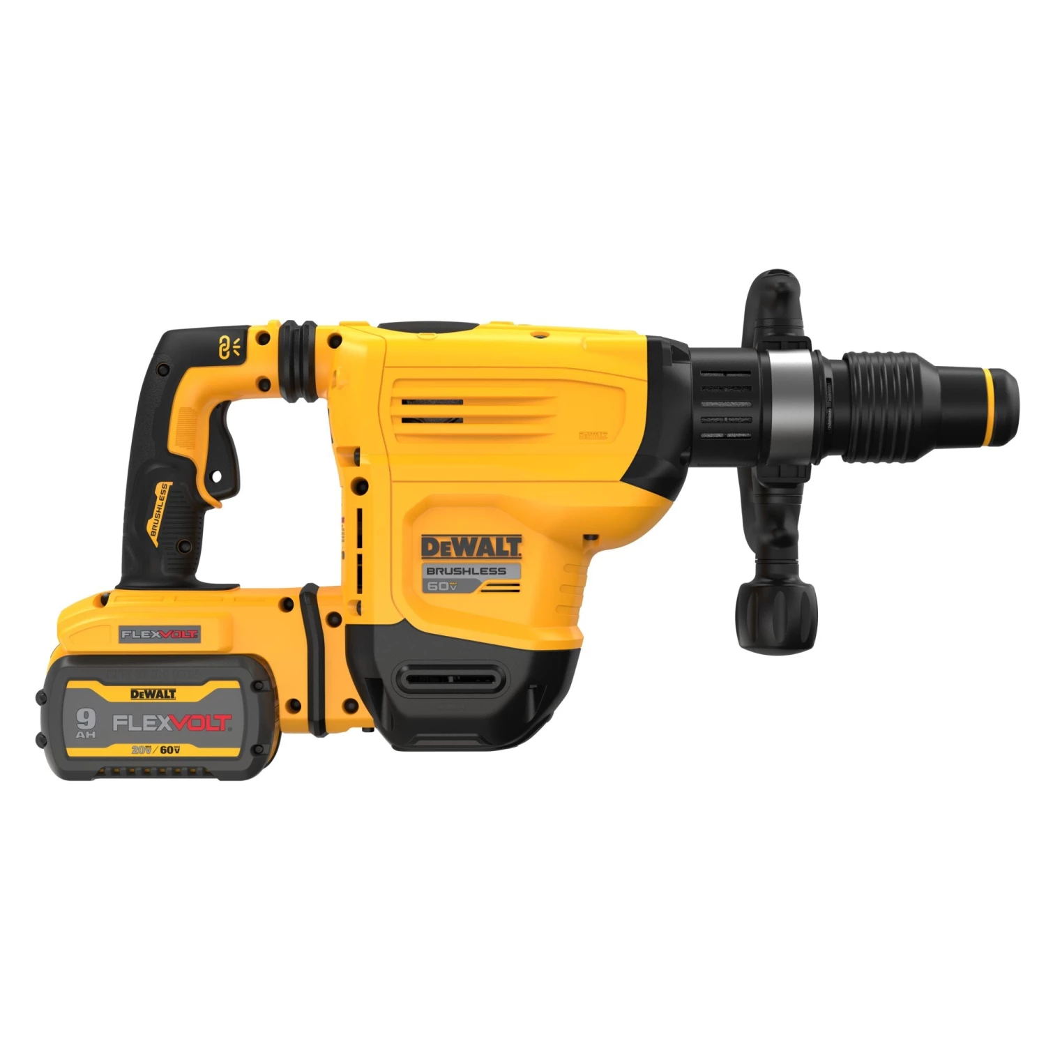 Dewalt Flexvolt - DCH832X1 60V MAX* 15 Lb. Cordless SDS Max Chipping Hammer Kit POWER TOOLS 7 Dewalt Flexvolt - DCH832X1 60V MAX* 15 Lb. Cordless SDS Max Chipping Hammer Kit POWER TOOLS