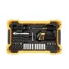 HAND TOOLS Dewalt DWMT45402 1/4 In And 3/8 In Mechanic Tool Set With ToughSystem® 2.0 Tray And Lid (131 Pc)