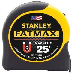 HAND TOOLS STANLEY FMHT33865 25 Ft STANLEY® FATMAX® Magnetic Tape
