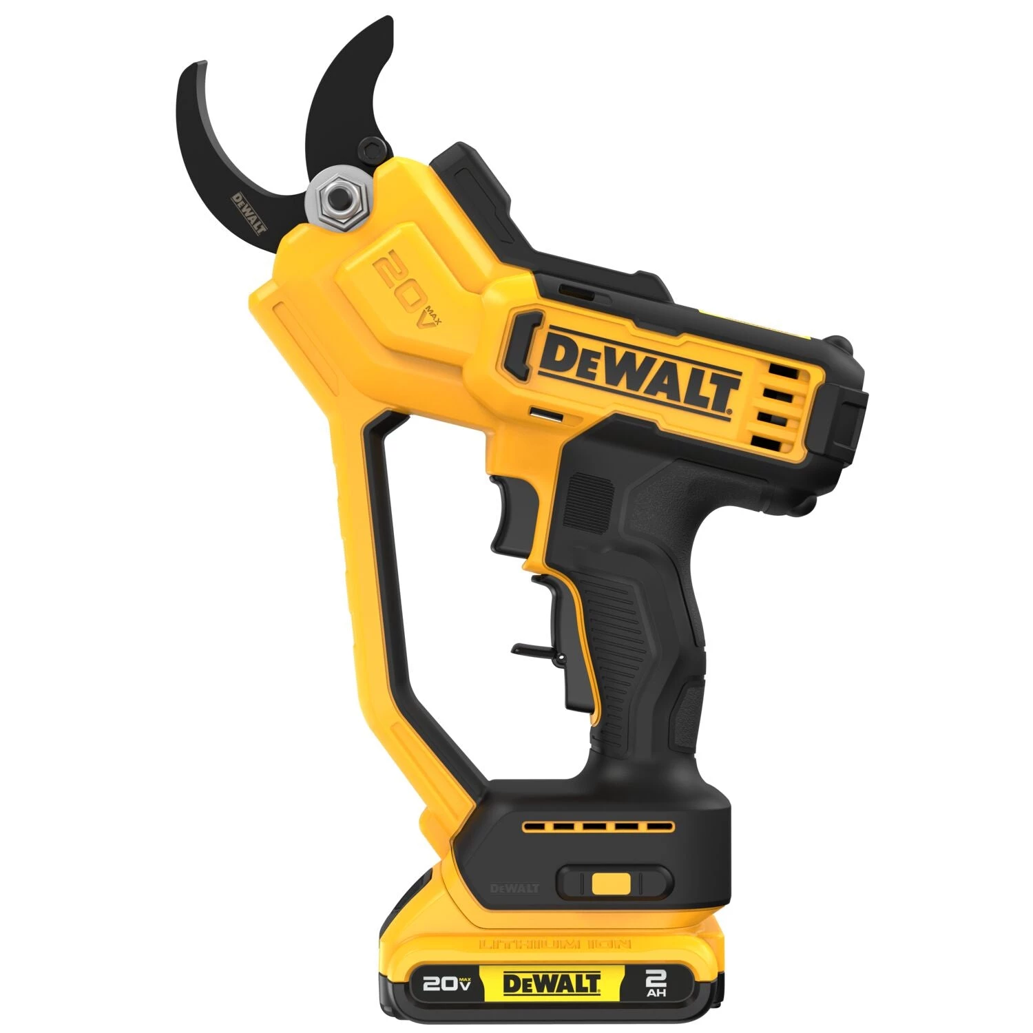DEWALT DCPR320D1 20V MAX* 1-1/2 In. Cordless Pruner Kit OUTDOOR TOOLS 4 DEWALT DCPR320D1 20V MAX* 1-1/2 In. Cordless Pruner Kit OUTDOOR TOOLS