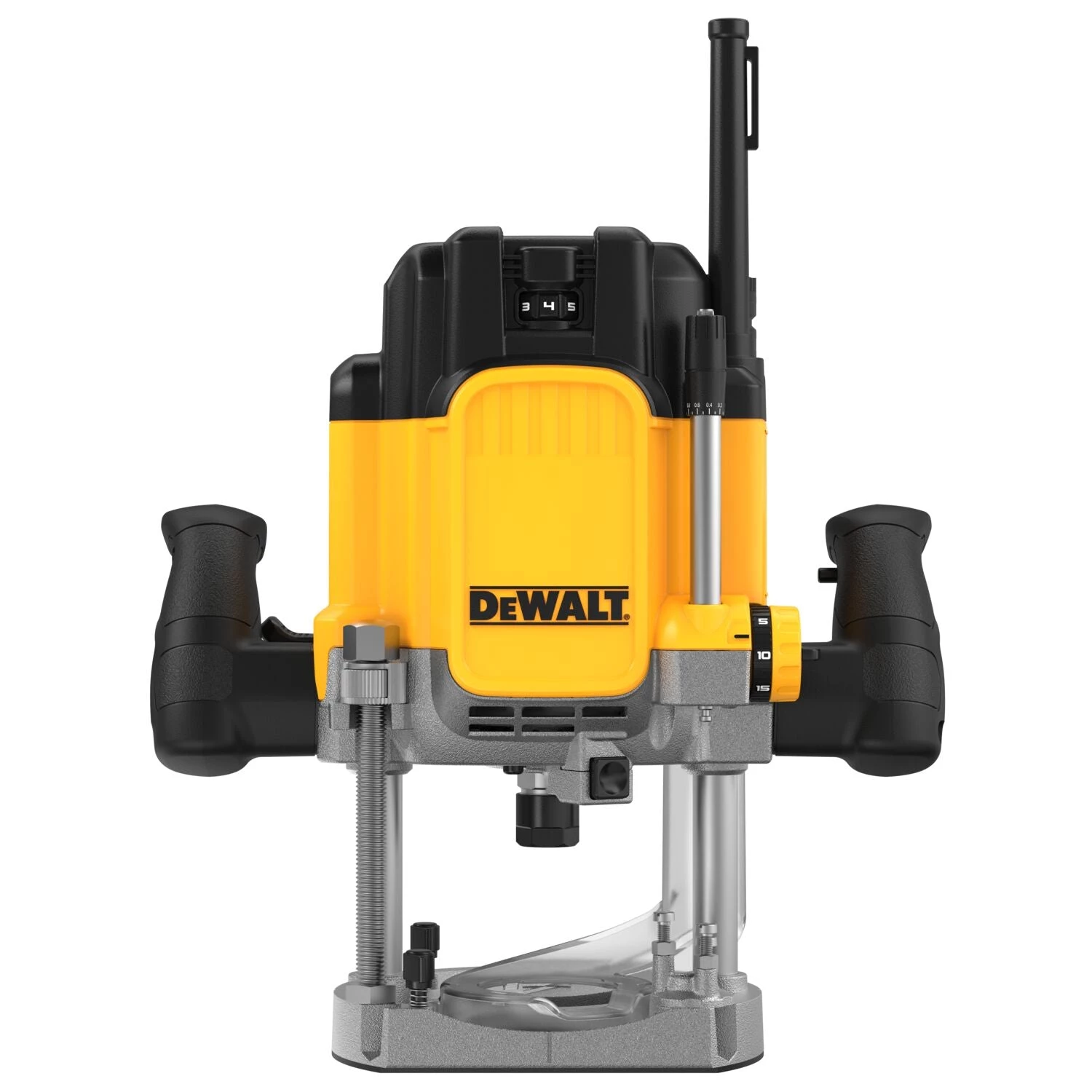 DeWALT DWE625 15 Amp Corded 1/2 In. Plunge Router - Latest Model 7 DeWalt DWE625 - 15 Amp Corded 1/2 In. Plunge Router WHAT'S NEW