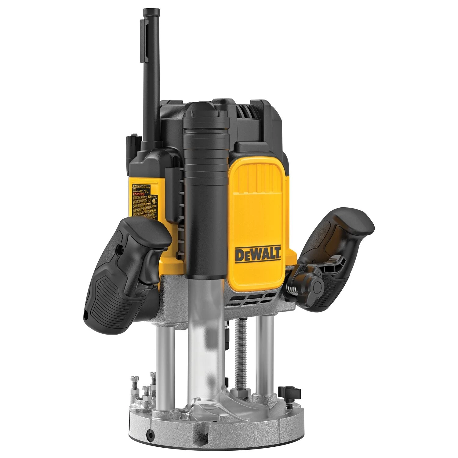 DeWALT DWE625 15 Amp Corded 1/2 In. Plunge Router - Latest Model 15 DeWalt DWE625 - 15 Amp Corded 1/2 In. Plunge Router WHAT'S NEW