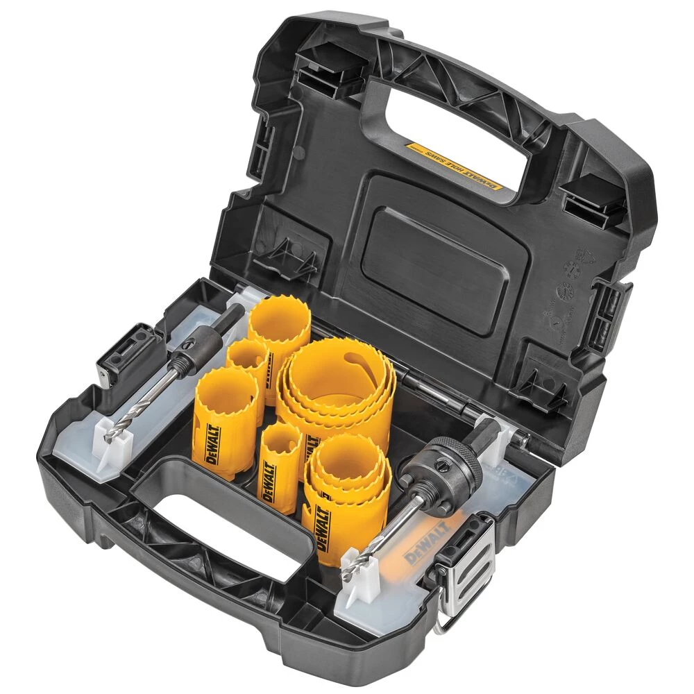 DEWALT D180005 14 Piece Master Hole Saw Kit 3 DEWALT D180005 14 Piece Master Hole Saw Kit