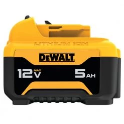 Dewalt DCB126 12V MAX* 5.0AH LITHIUM ION BATTERY BATTERIES AND CHARGERS