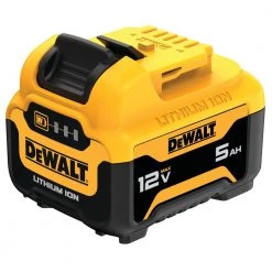 Dewalt DCB126 12V MAX* 5.0AH LITHIUM ION BATTERY BATTERIES AND CHARGERS
