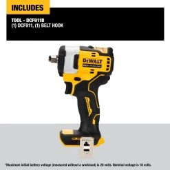 DEWALT DCF911B 20V MAX* 1/2