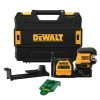 SALE DeWalt DCLE34220GB 20V MAX 2-Spot Cross Line Combo Green Laser, Bare Tool