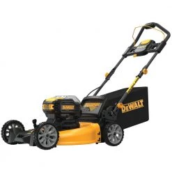 WHAT'S NEW DEWALT DCMWP233U2-CA 2X20V MAX* 21-1/2 IN. BRUSHLESS CORDLESS PUSH MOWER