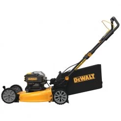 WHAT'S NEW DEWALT DCMWP233U2-CA 2X20V MAX* 21-1/2 IN. BRUSHLESS CORDLESS PUSH MOWER