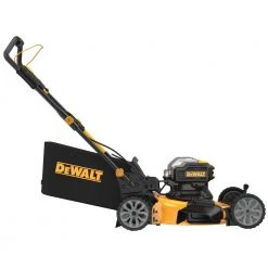 WHAT'S NEW DEWALT DCMWP233U2-CA 2X20V MAX* 21-1/2 IN. BRUSHLESS CORDLESS PUSH MOWER
