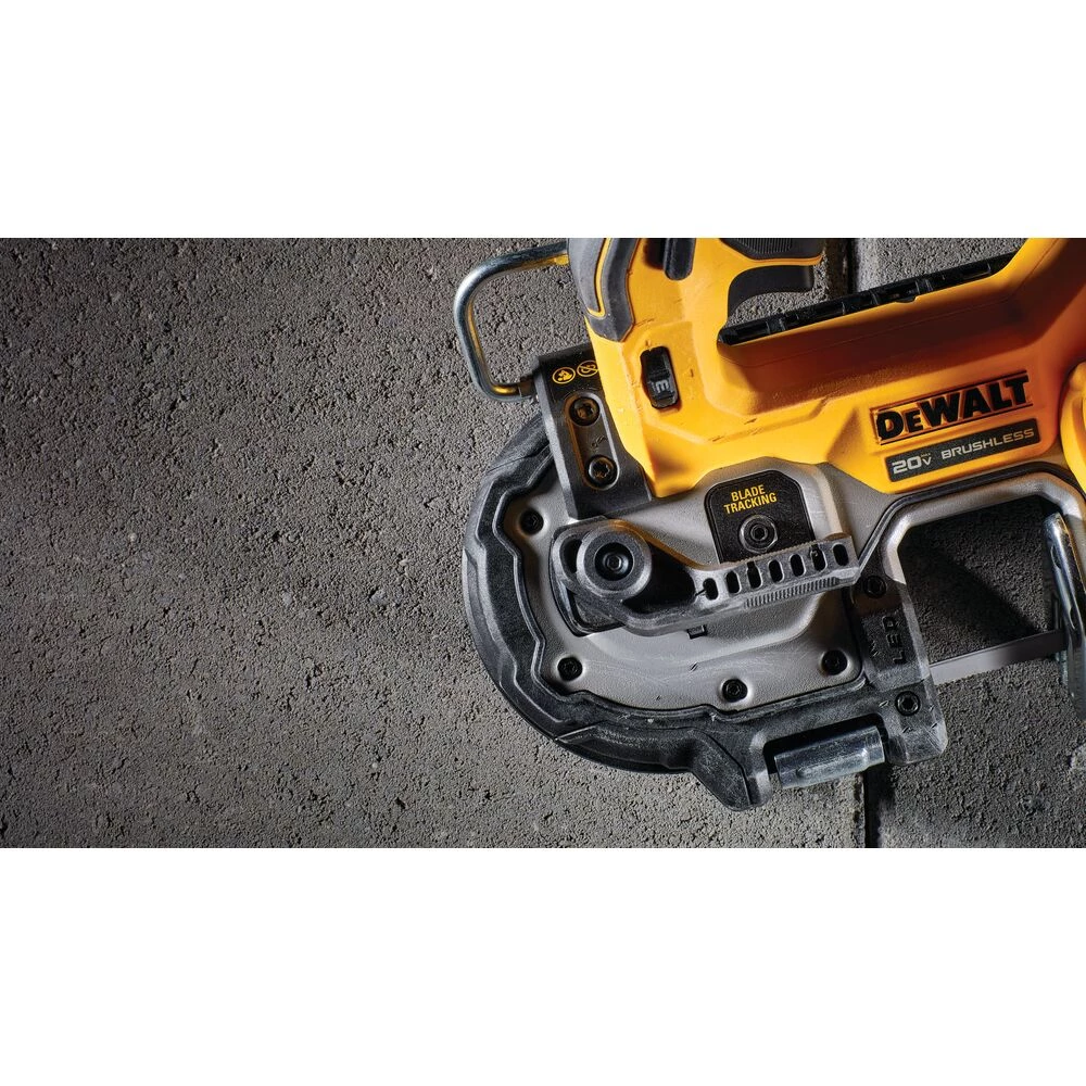 DEWALT DCS377B ATOMIC 20V MAX* BRUSHLESS CORDLESS 1-3/4 IN. COMPACT BANDSAW (TOOL ONLY) SALE 7 DEWALT DCS377B ATOMIC 20V MAX* BRUSHLESS CORDLESS 1-3/4 IN. COMPACT BANDSAW (TOOL ONLY) SALE