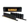 DRIVING AND FASTENING ACCESSORIES DEWALT DWMT19239 19 PIECE 1/2 IN DRIVE DEEP IMPACT SOCKET SET 6 PT