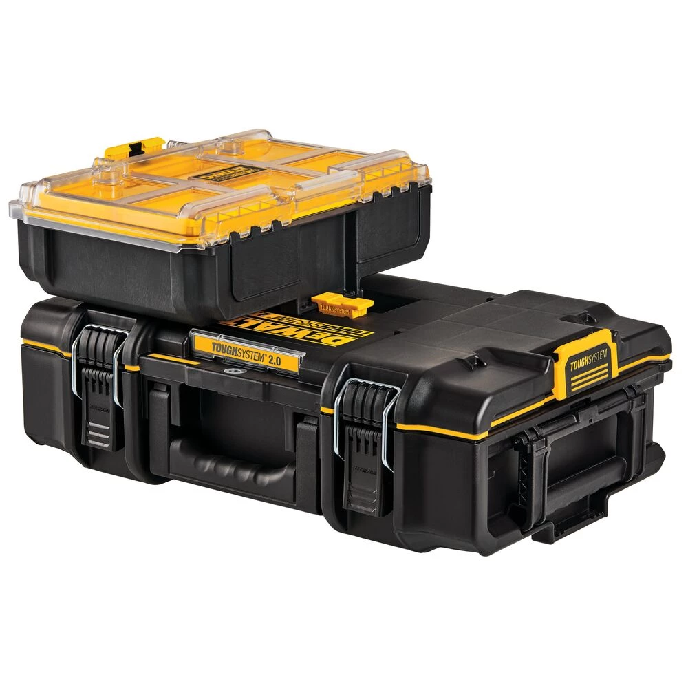 STORAGE DEWALT DWST08020 TOUGHSYSTEM® 2.0 DEEP COMPACT ORGANIZER 10 STORAGE DEWALT DWST08020 TOUGHSYSTEM® 2.0 DEEP COMPACT ORGANIZER