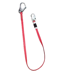 Dynamic Safety FP631136 - 6' Lanyard 1" Web Snap/Scaffold Hook