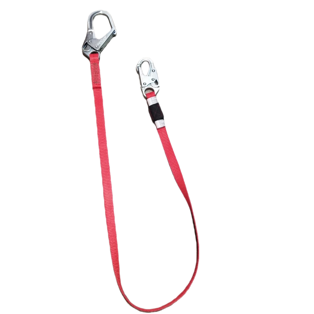 Dynamic Safety FP631136 - 6' Lanyard 1" Web Snap/Scaffold Hook 3 Dynamic Safety FP631136 - 6' Lanyard 1" Web Snap/Scaffold Hook