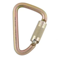 DYNAMIC SAFETY Dynamic FP843 - CARABINER CONNECTOR D-shaped With 1/4 Turn Twist Lock