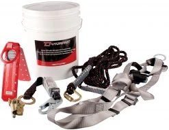 DYNAMIC SAFETY DYNAMIC SAFTEY FPRK099D50 - Roofer's Safety Kit,(Harness Size Regular) SALE