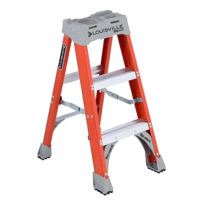 LOUISVILLE FS1503 - 3-Foot Fiberglass Step Ladder, Type IA, Heavy Duty for Home & Professional Use 3 LOUISVILLE FS1503 - LADDER 3-FOOT FIBERGLASS STEP LADDER, TYPE IA