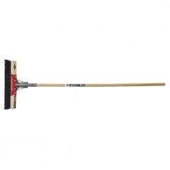 SALE GARANT GPPBSRS18 - PUSH BROOM, SCRAPER, 18", ROUGH, WOOD HD