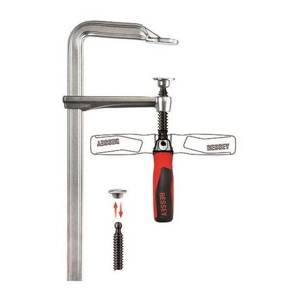 Bessey GZ50-12PH-Pivot Handle Clamp , 20 In. X 4.75 In. Opening CLAMPS 3 Bessey GZ50-12PH-Pivot Handle Clamp , 20 In. X 4.75 In. Opening CLAMPS