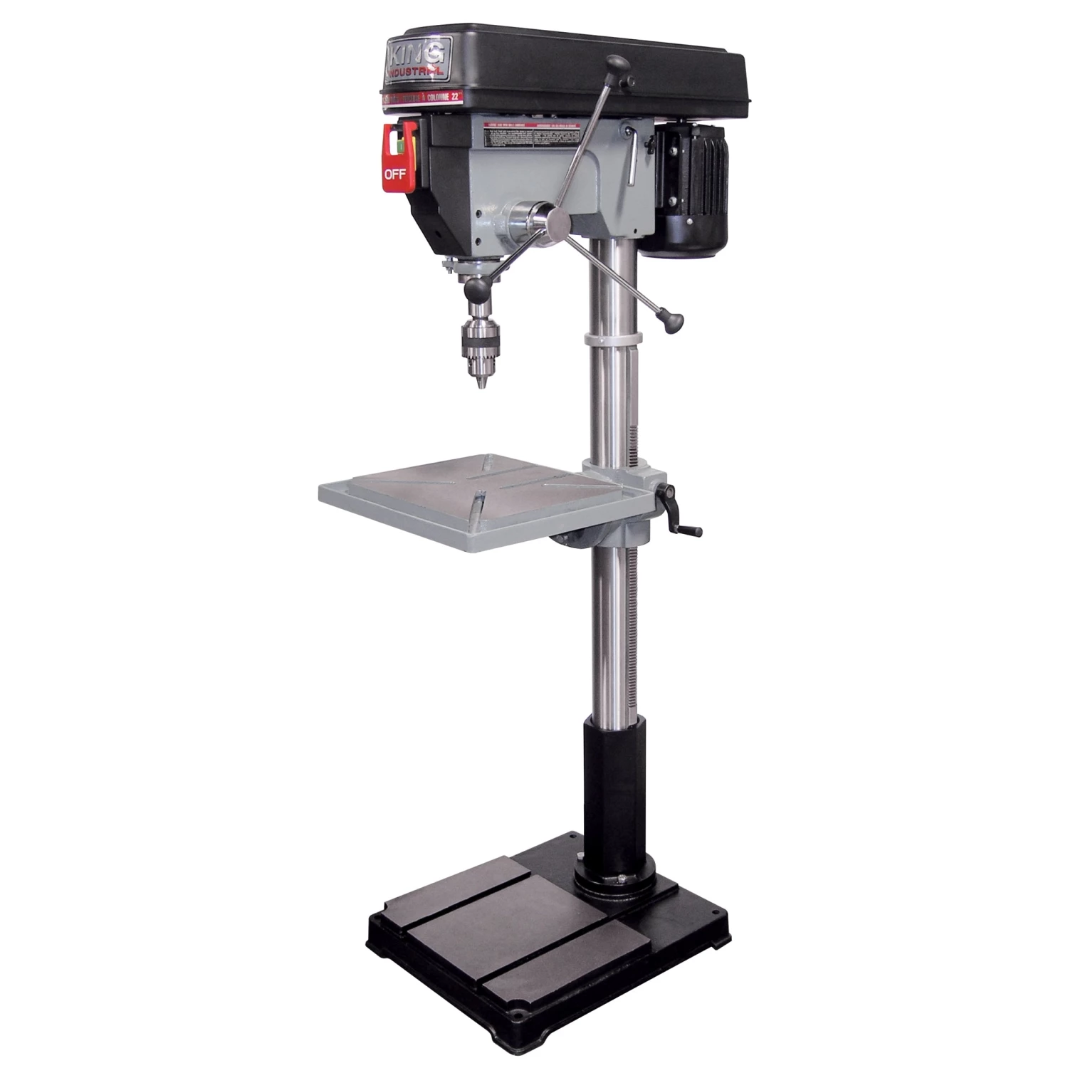 King Canada KC-122FC - Drill Press, 22" Floor, 12 Speed, 3/4" Chuck POWER TOOLS 3 King Canada KC-122FC - Drill Press, 22" Floor, 12 Speed, 3/4" Chuck POWER TOOLS