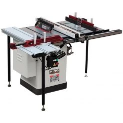 King Canada KC-26FXT/i30/DELUXE - 10 Extreme Saw With Riving Knife/sliding Table/router Table Attachment WHAT'S NEW