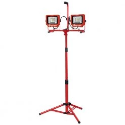 King Canada 49-90-1977 - 6000 LUMEN TWIN LED WORK LIGHT TRIPOD