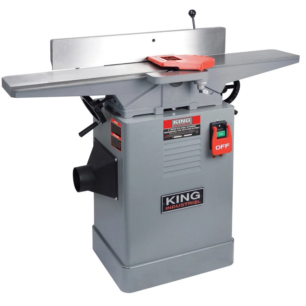 KING CANADA KING KC-65FX - 6" JOINTER WITH SPIRAL CUTTERHEAD SALE 3 KING CANADA KING KC-65FX - 6" JOINTER WITH SPIRAL CUTTERHEAD SALE