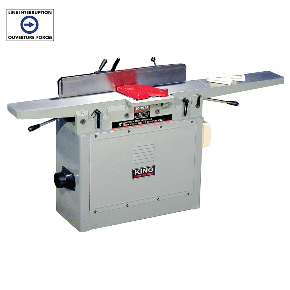 King Canada KC-85FX - 8" INDUSTRIAL JOINTER WITH SPIRAL CUTTERHEAD SALE 3 King Canada KC-85FX - 8" INDUSTRIAL JOINTER WITH SPIRAL CUTTERHEAD SALE