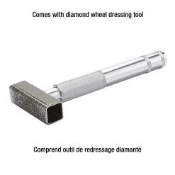 KING CANADA KING KC-895LS - 8" LOW SPEED BENCH GRINDER WITH LIGHT WHAT'S NEW