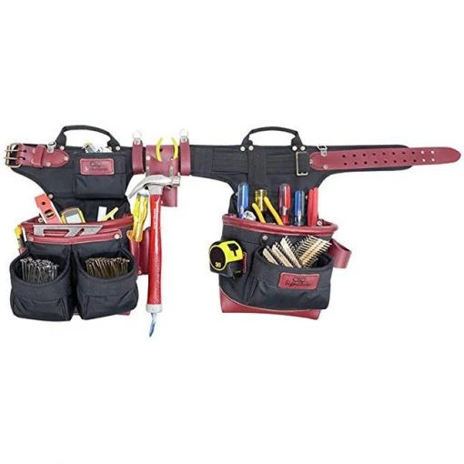 TOOL BELTS AND POUCHES Kunys 54560 Signature Elite Pro Framer's Adjustable Ballistic Nylon Tool Belt