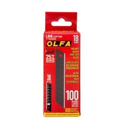 Olfa 100pk 18mm Snap-Off Blade HAND TOOLS