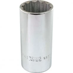 GRAY SOCKET 1-1/8" X 1/2" DR 12PT D