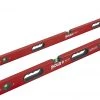 HAND TOOLS SOLA LSB7832 Big Red Aluminum Box Beam Level Jamb Set With 3 60% Magnified Vials, 32 & 78-Inch