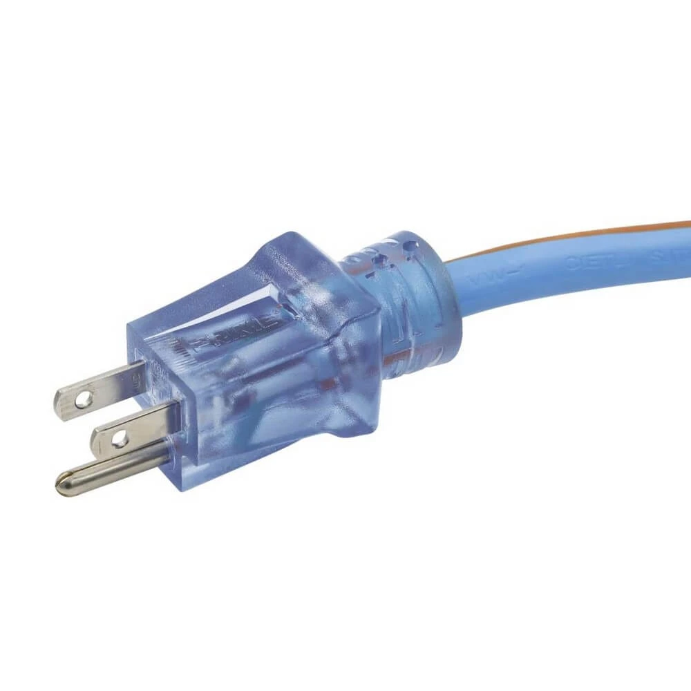 PRIME LT530935 Ultra Heavy Duty 100-Foot Artic Blue All-Weather TPE Extension Cord - What's New 4 Prime LT530935 Ultra Heavy Duty 100-Foot Artic Blue All-Weather TPE Extension Cord WHAT'S NEW