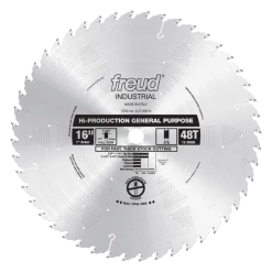 Freud LU71M016 - 16" 48 Tooth Thick Stock Rip Blade