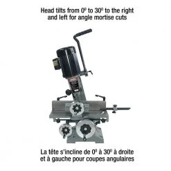 WHAT'S NEW King Canada MA-1075ST - 1'' HOLLOW CHISEL MORTISER WITH TILTING HEAD