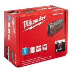 SALE Milwaukee MPU112-960 - 1.5 INCH 9 GAUGE GALVANIZED STAPLES