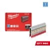 ACCESSORIES MILWAUKEE MPU2-960 - 2 INCH 9 GAUGE GALVANIZED STAPLES