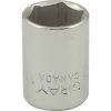 DRIVING AND FASTENING ACCESSORIES Gray GT-MT13H - DNRO - SOCKET 13MM X 3/8" DRIIVE 6 PT REG
