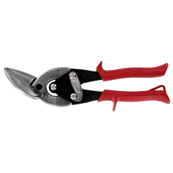 HAND TOOLS Midwest MWT-6510L - Left Cut Red Offset Aviation Snip