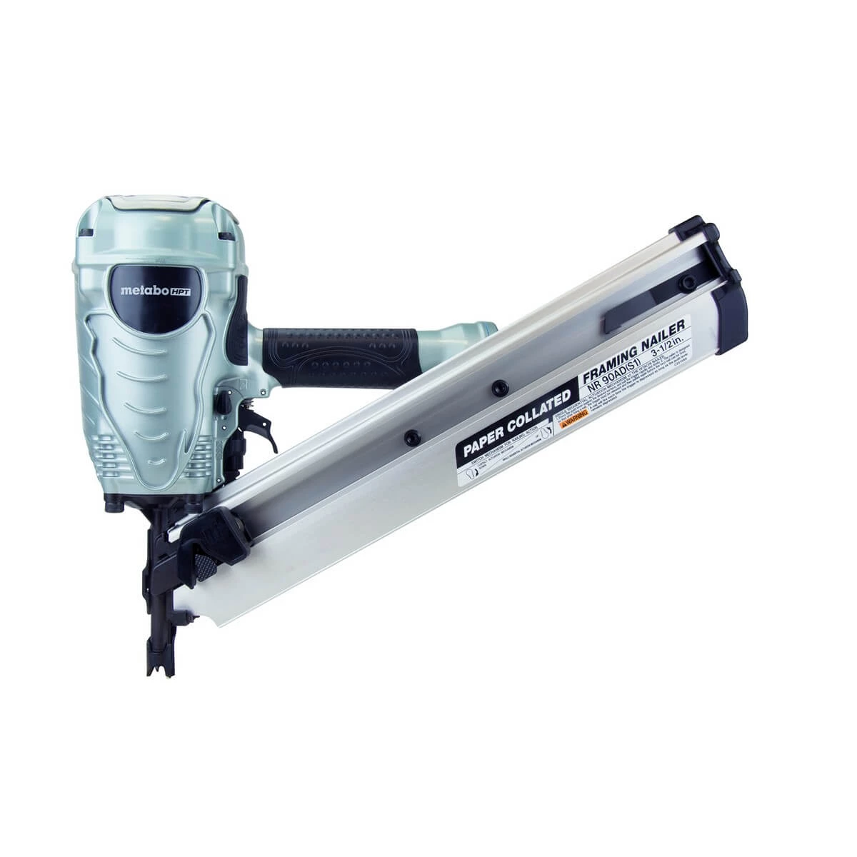 POWER TOOLS Metabo NR90AD- 2-In To 3-1/2-In Clipped Head Collated Framing Strip Nailer 4 POWER TOOLS Metabo NR90AD- 2-In To 3-1/2-In Clipped Head Collated Framing Strip Nailer