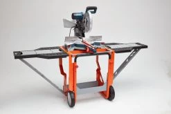 BORA Portamate PM-8000 Portacube STR Miter Saw Work Station, Orange/Black WOODWORKING
