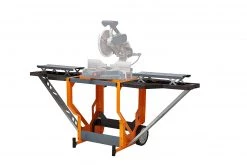 BORA Portamate PM-8000 Portacube STR Miter Saw Work Station, Orange/Black WOODWORKING