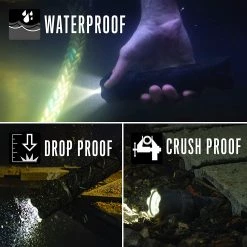 LIGHTING Coast PolySteel 600 Rechargable Pure Beam Focusing