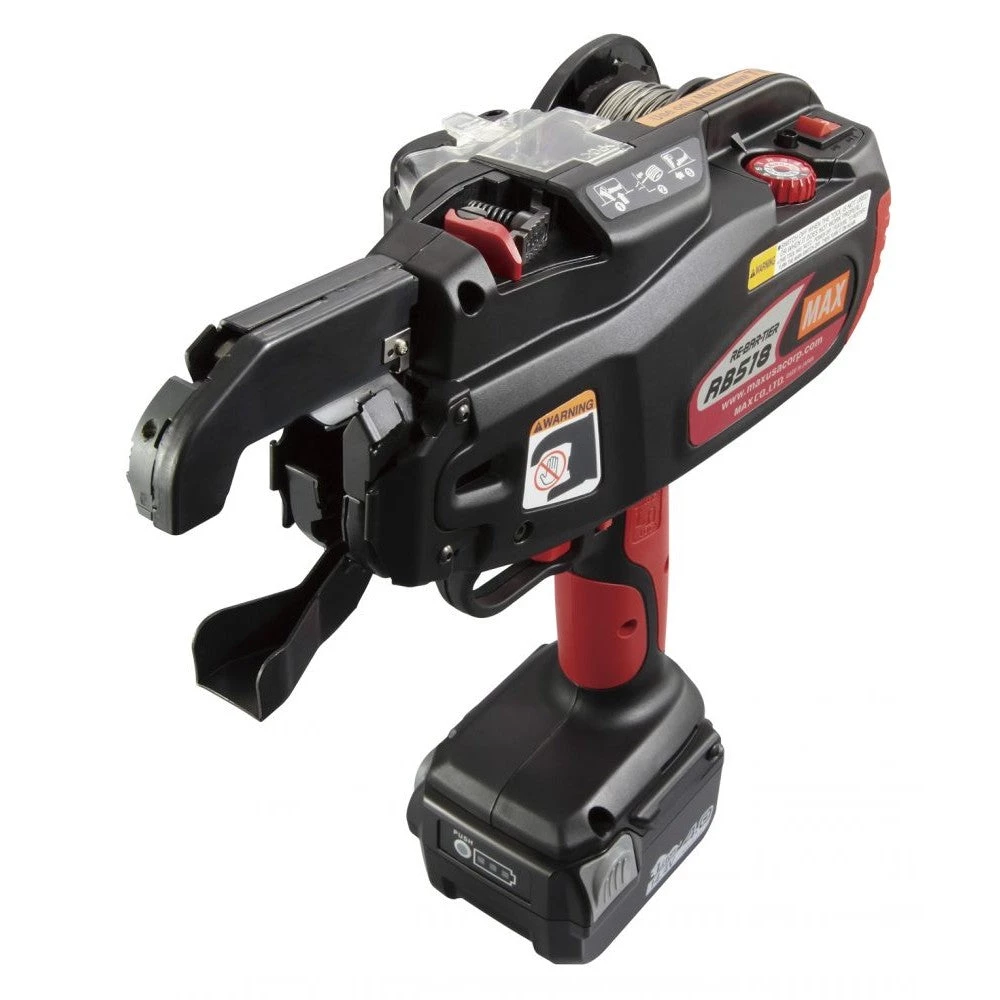 MAX RB518 Rebar Tying Tool Up To #7 X #8 With 21GA Wire POWER TOOLS 3 MAX RB518 Rebar Tying Tool Up To #7 X #8 With 21GA Wire POWER TOOLS
