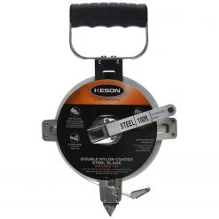 HAND TOOLS Keson SNR18100 SNR Series English Double Nylon Coated SAE Blade Long Tape 9 HAND TOOLS Keson SNR18100 SNR Series English Double Nylon Coated SAE Blade Long Tape